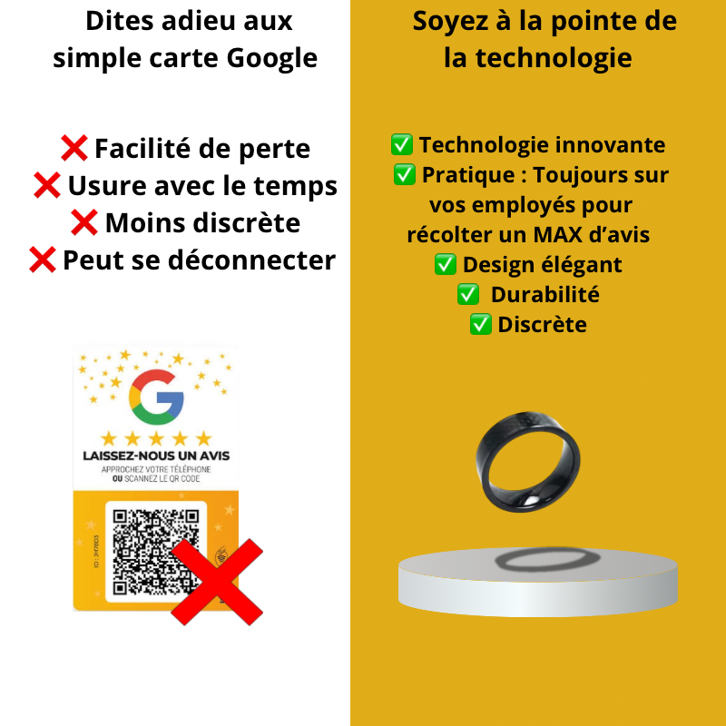 Bague NFC avis google